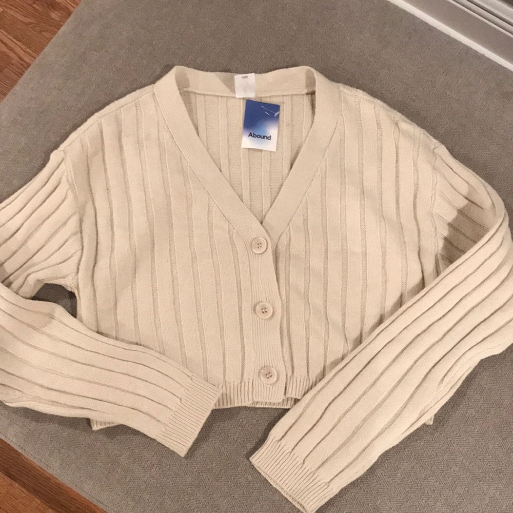 Abound cropped sweater